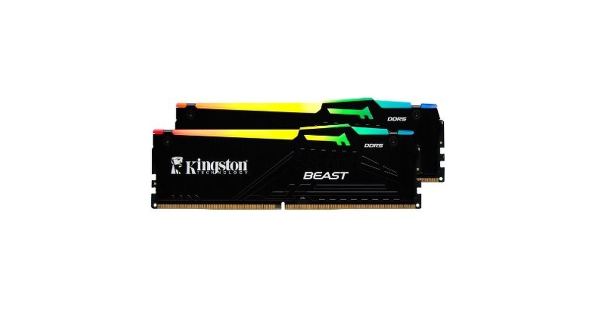 Kingston Beast KF564C32BBEAK2-64TR RGB 64GB (2x32) DDR5 6400Mhz