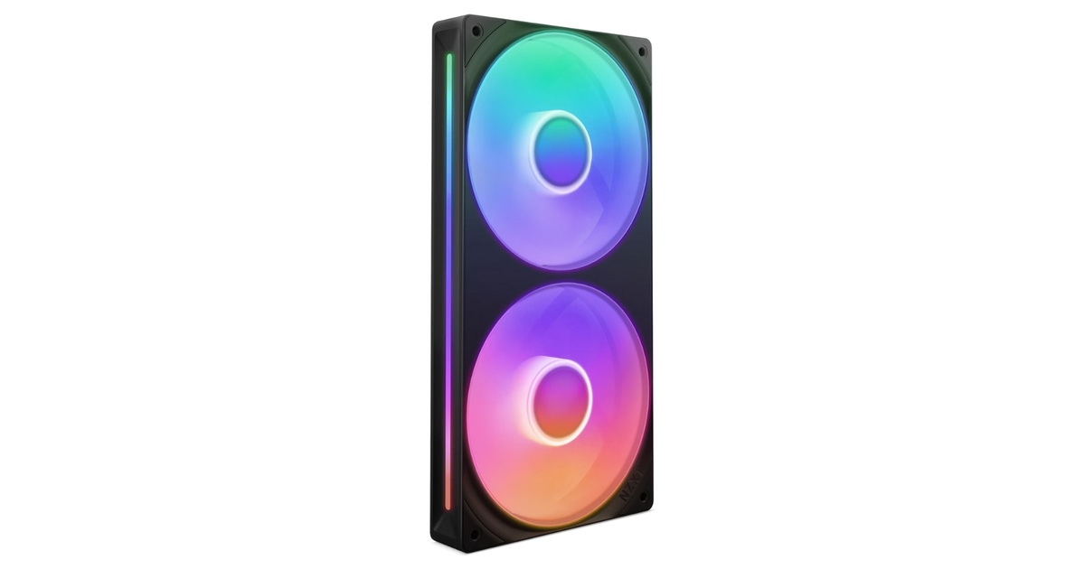 NZXT F280 RGB RF-U28HF-B1 280mm Siyah Kasa Fanı - incehesap.com