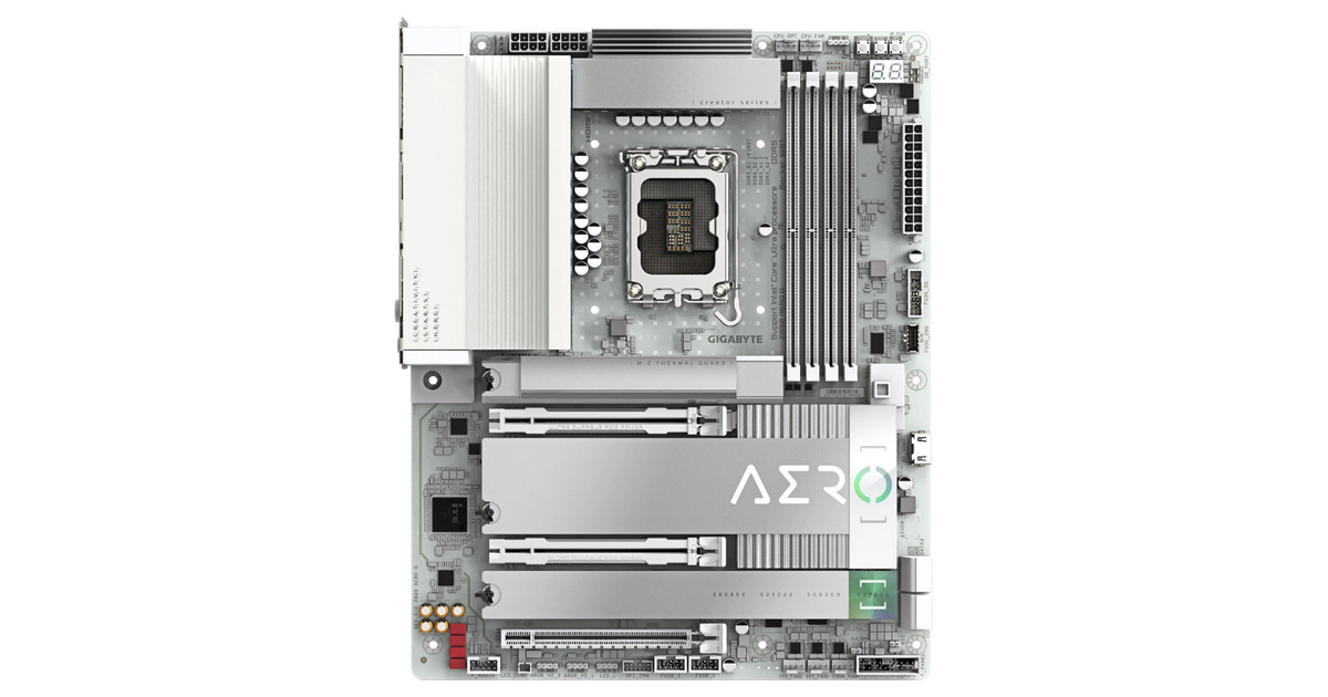 Gigabyte Z890 AERO G WiFi 8800mhz(OC) M.2 1851p ATX Anakart
