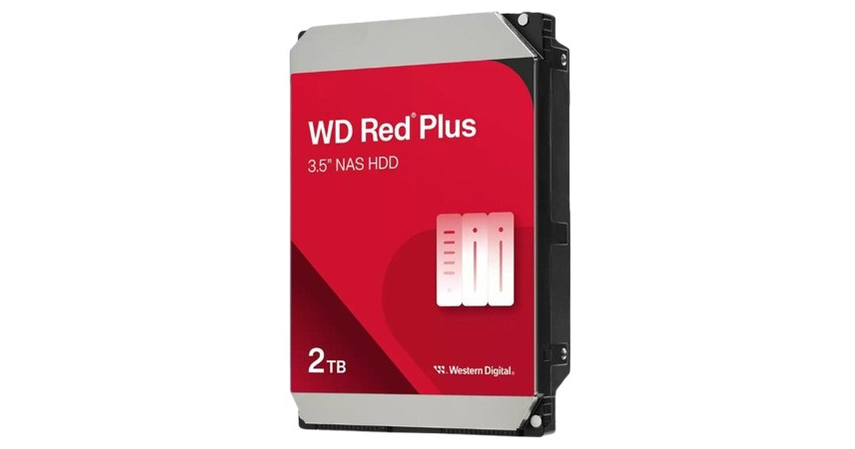 WD Red Plus WD20EFPX 2TB 5400RPM 64MB SATA3 Harddisk - incehesap.com