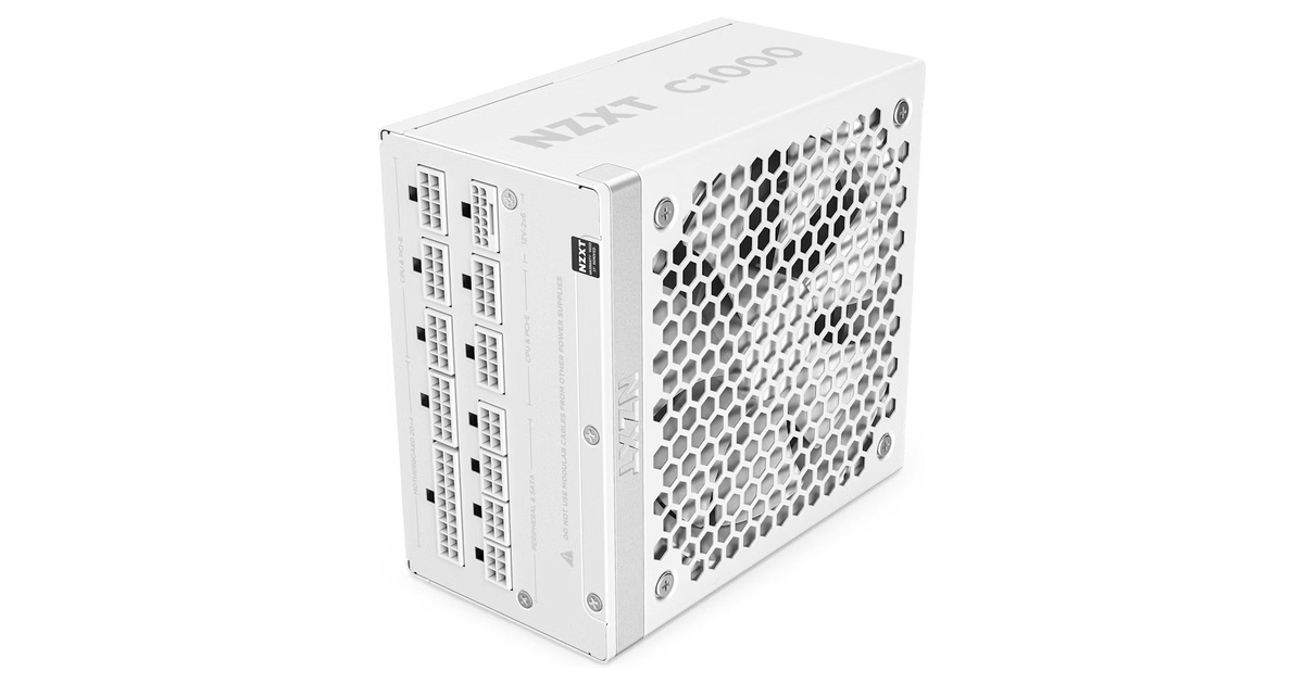 NZXT C1000 Gold PA-0G2BW-EU 80+ Gold Full Modüler