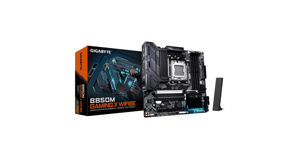 GIGABYTE B850M GAMING X WF6E 1.0 B850M DDR5 Micro-ATX Anakart