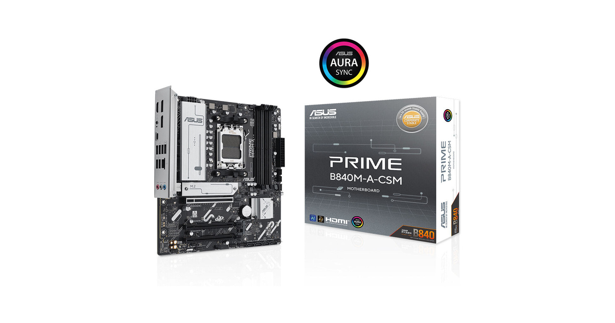 ASUS Prime B840M-A-CSM AMD B840 Soket AM5 DDR5 Anakart