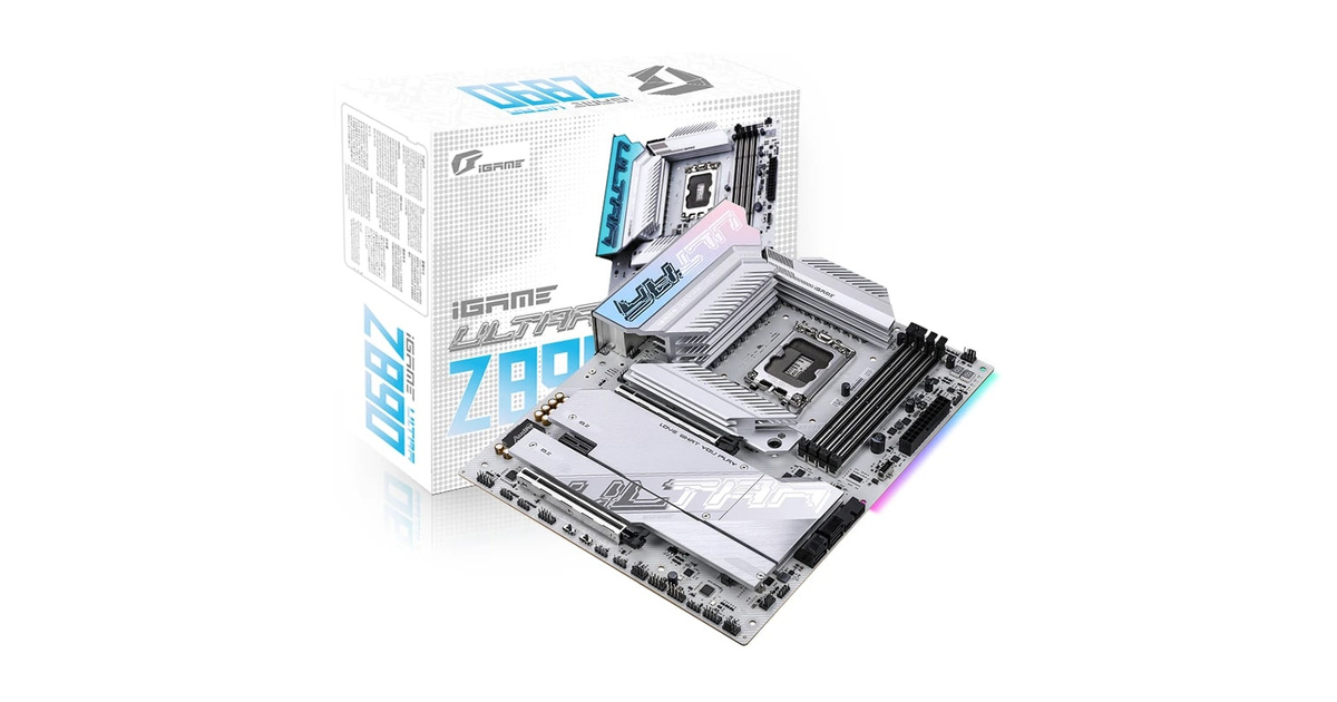 Colorful iGame Z890 ULTRA V20 8800mhz(OC) M.2 1851p ATX Anakart