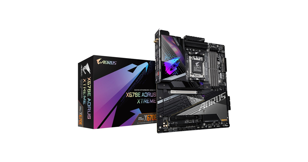Gigabyte X670E AORUS XTREME AM5 DDR5 8000MHz(OC) E-ATX Gaming (Oyuncu) Anakart