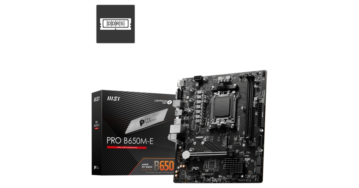 MSI PRO B650M-E / muadili B650M
