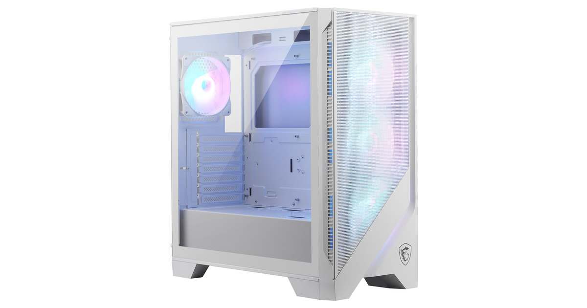 MSI MAG Forge M320R Airflow White 3x120mm ARGB Fan USB 3.2