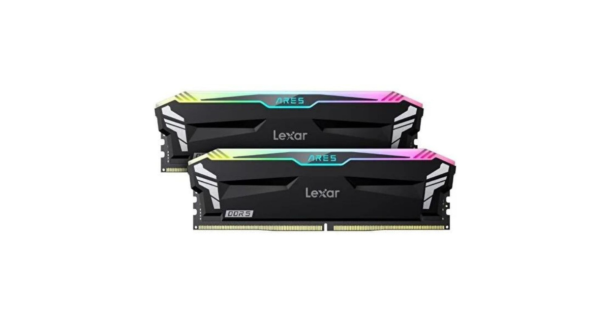 Lexar Ares RGB 32GB (2x16GB) 6800MHz CL34 DDR5 Gaming Ram