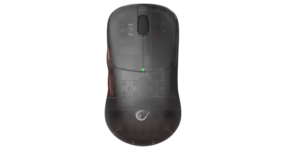 RAMPAGE Tilion Kablosuz 24000 DPI 3311 Sensor Şarjlı 80 Million Huano Switch Gaming Mouse Siyah