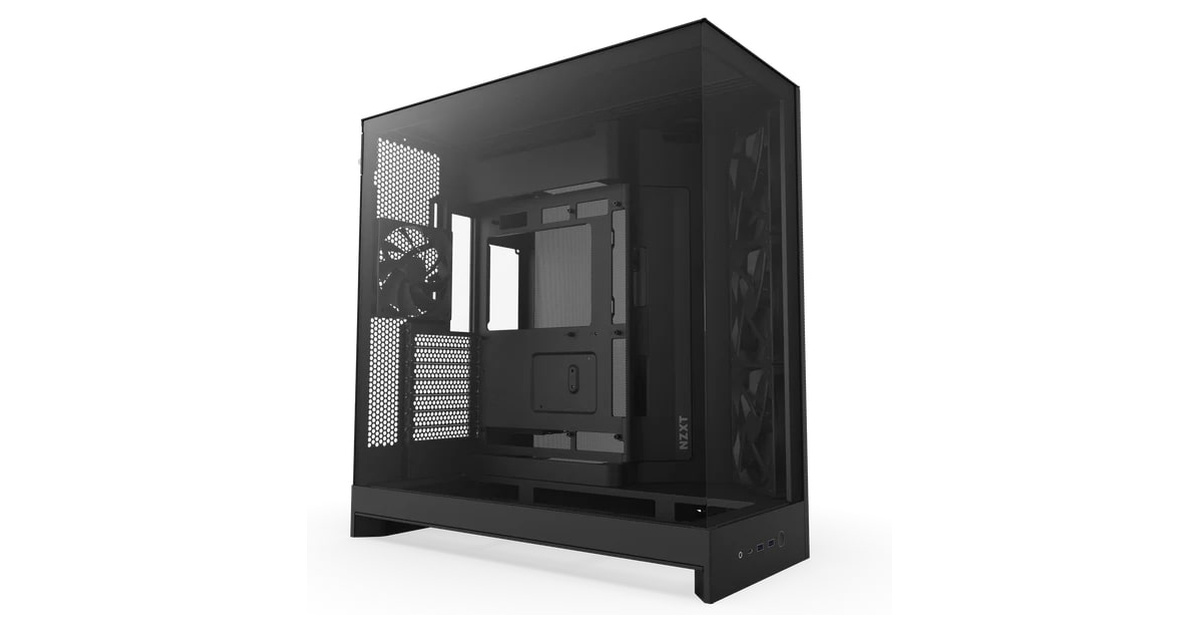 NZXT H Series H9 Flow CM-H92FB-01 Siyah ATX Mid Tower Gaming (Oyuncu) Kasa