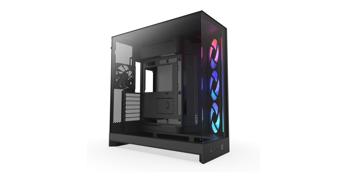 NZXT H Series H9 Flow RGB CM-H92FB-R1 Siyah ATX Mid Tower Gaming (Oyuncu) Kasa