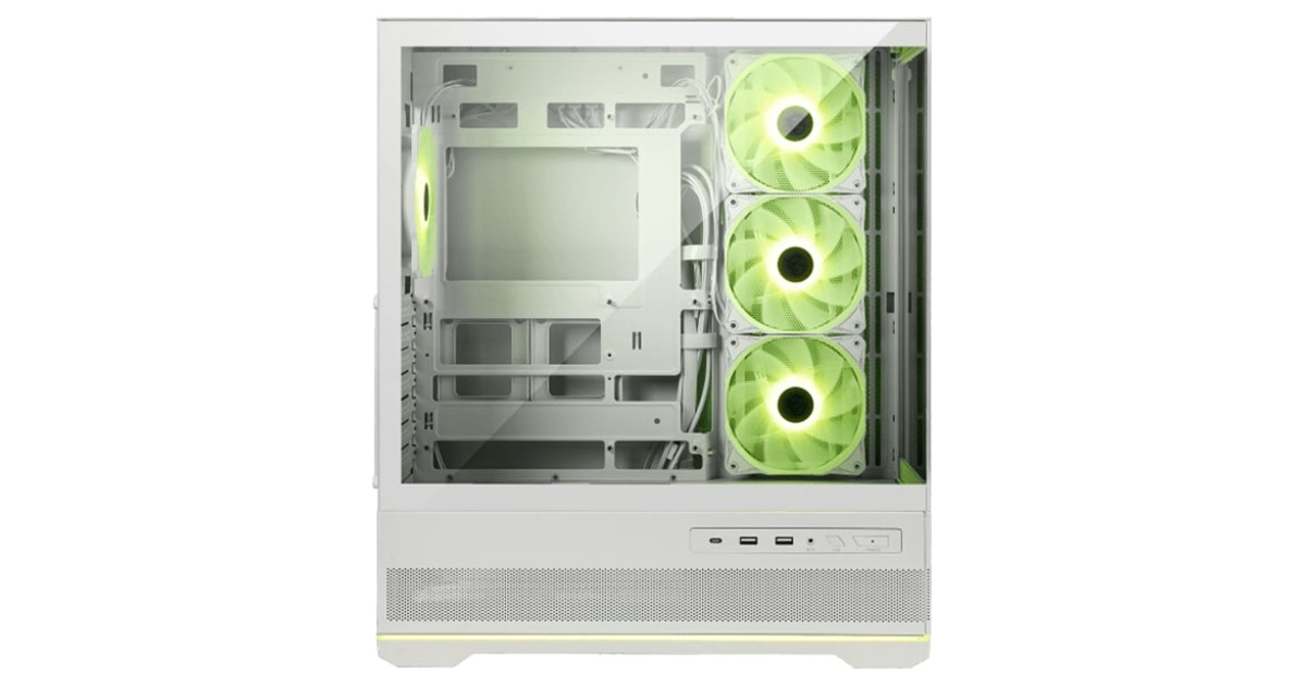 MSI MPG PANO 110R PZ White 4x ARGB Fan USB 3.2 ATX