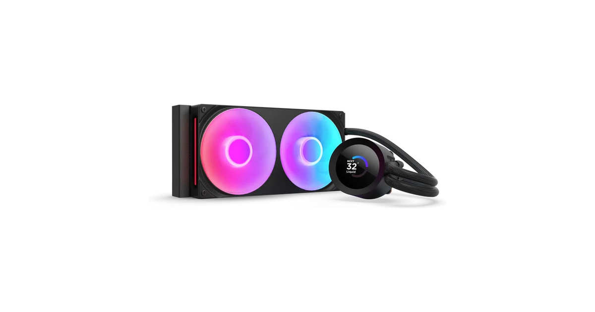 NZXT Kraken Plus 240mm RGB RL-KR240-B2 Siyah İşlemci Sıvı Soğutucu