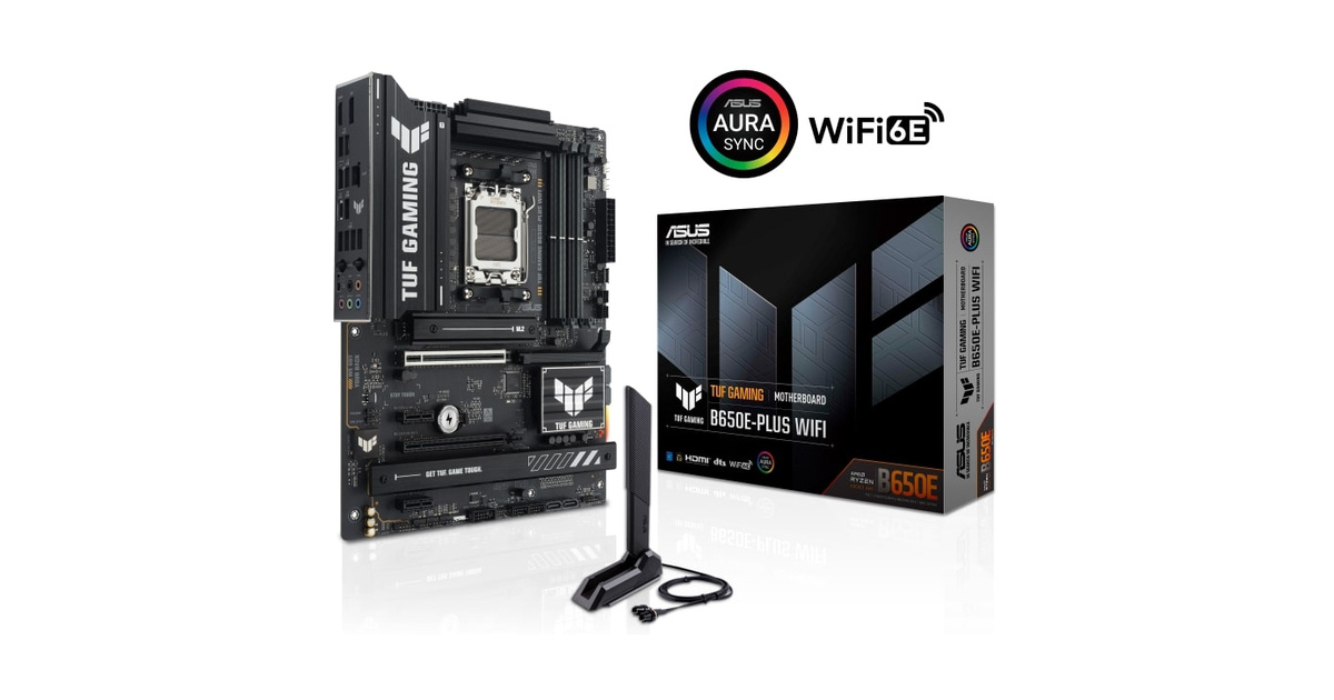 ASUS TUF GAMING B650E-PLUS WIFI 8000mhz(OC) M.2 AM5 ATX Anakart