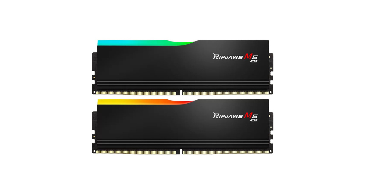 Gskill Ripjaws M5 RGB 32 GB (2x16) 6400MHz CL36 DDR5 Ram