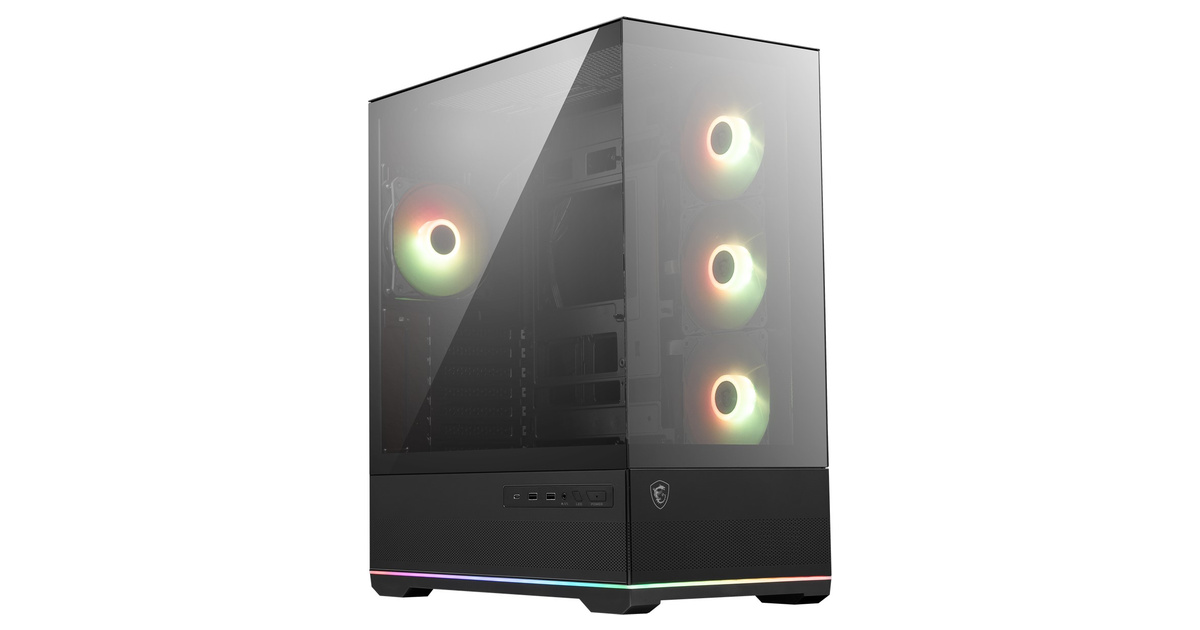 MSI MAG PANO 110R PZ Siyah 4x ARGB Fan USB 3.2 ATX Tower