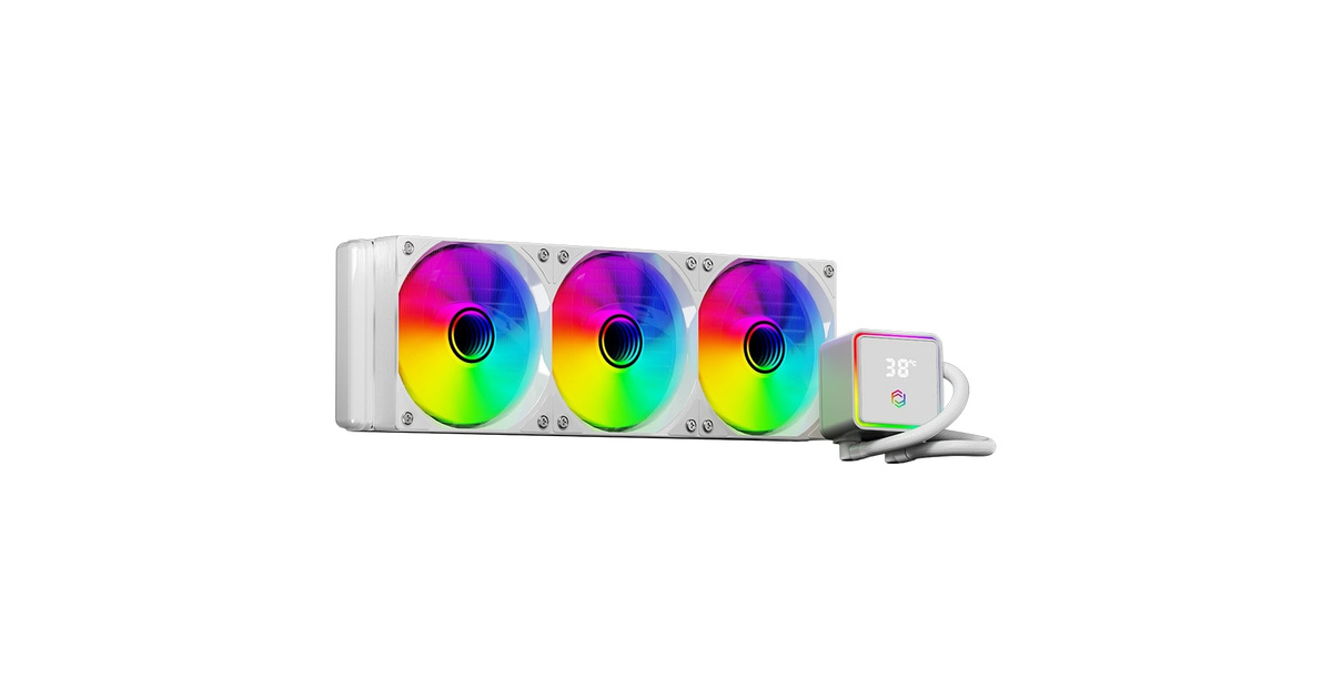 Frisby FCL-360W ARGB 360mm Beyaz İşlemci Sıvı Soğutucu