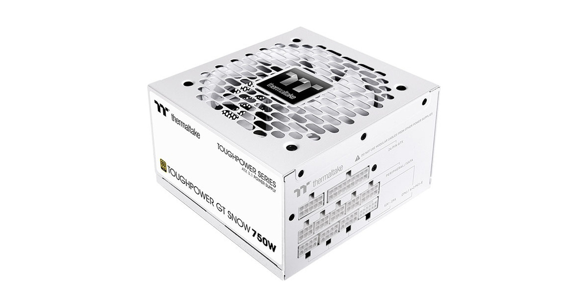 THERMALTAKE PS-TPT-0750FNFAGE-W Toughpower GT 80+ Gold Full Modüler 240 V Power Supply Beyaz