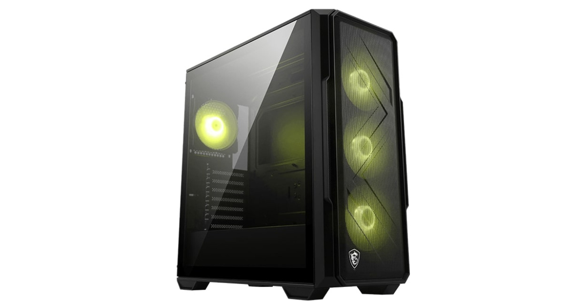 MSI MAG FORGE 340R Airflow Black 4x ARGB Fan USB 3.2 Mid Tower