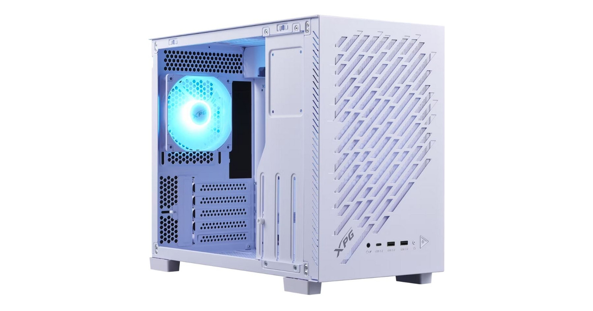 XPG Valor Air Nano ARGB Beyaz USB 3.2 ATX Mid-Tower Kasa