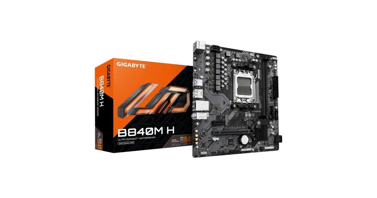 Gigabyte B840M H 7200mhz(OC) M.2 AM5 mATX Anakart