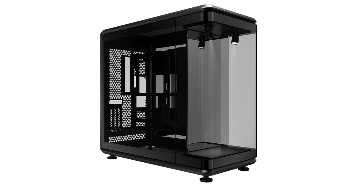 Cooler Master MasterFrame 360 PANORAMA Tempered Glass USB 3.2 ATX Mid Tower Kasa