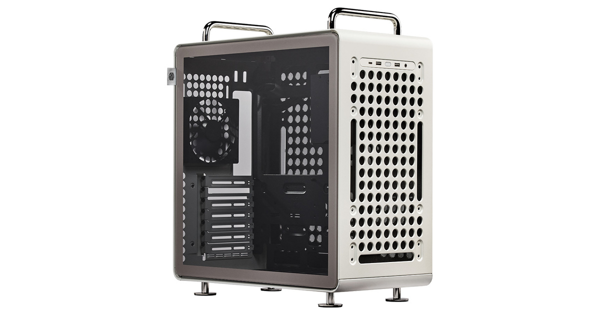 Cooler Master QUBE 540 Moonstone Tempered Glass USB 3.2 E-ATX Mid Tower Kasa