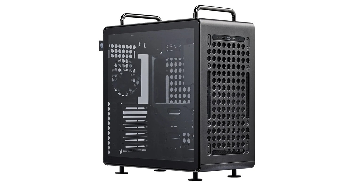 Cooler Master QUBE 540 Stardust Iron Tempered Glass USB 3.2 E-ATX Mid Tower Kasa