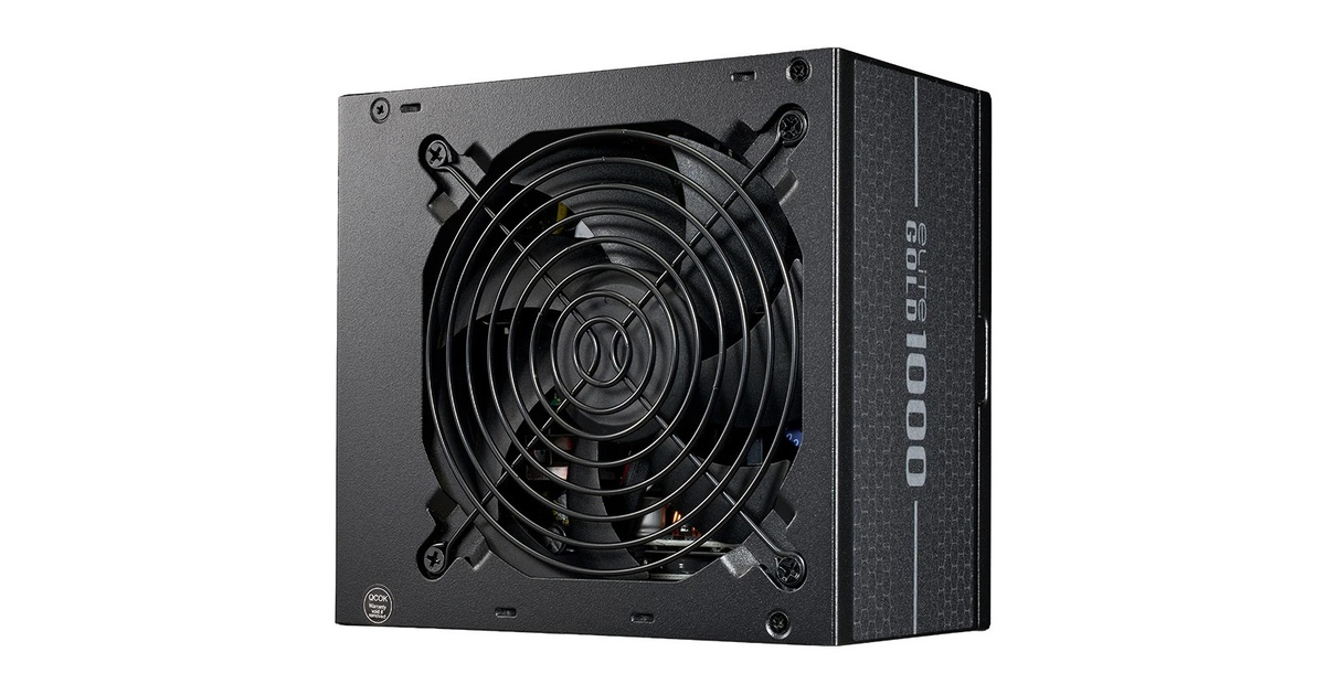 Cooler Master Elite Gold MPW-A001-AFAG-BEU 1000W ATX 3.1 PCIE-E 5.1 80+ Gold Full Modüler Power Supply