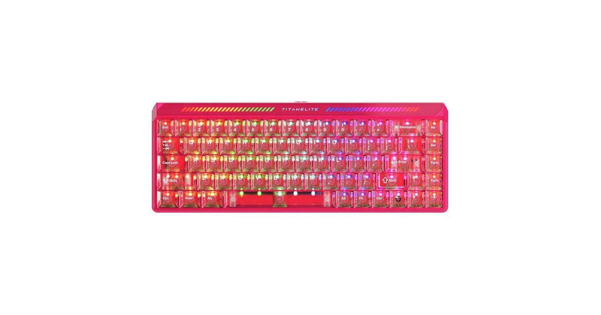 FGG Madlions Titan 68 Turbo (Manyetik Switch / HE) Klavye Kırmızı