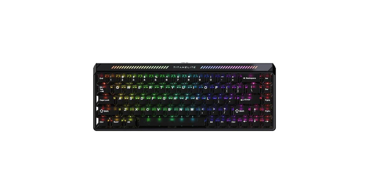 FGG Madlions Titan 68 Turbo (Manyetik Switch / HE) Klavye Siyah 8000 Hz