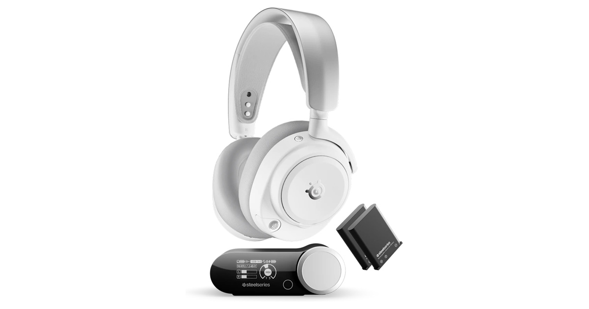 SteelSeries Arctis Nova Pro Omni Beyaz SSH61722 Kablosuz Gaming (Oyuncu) Kulaklığı