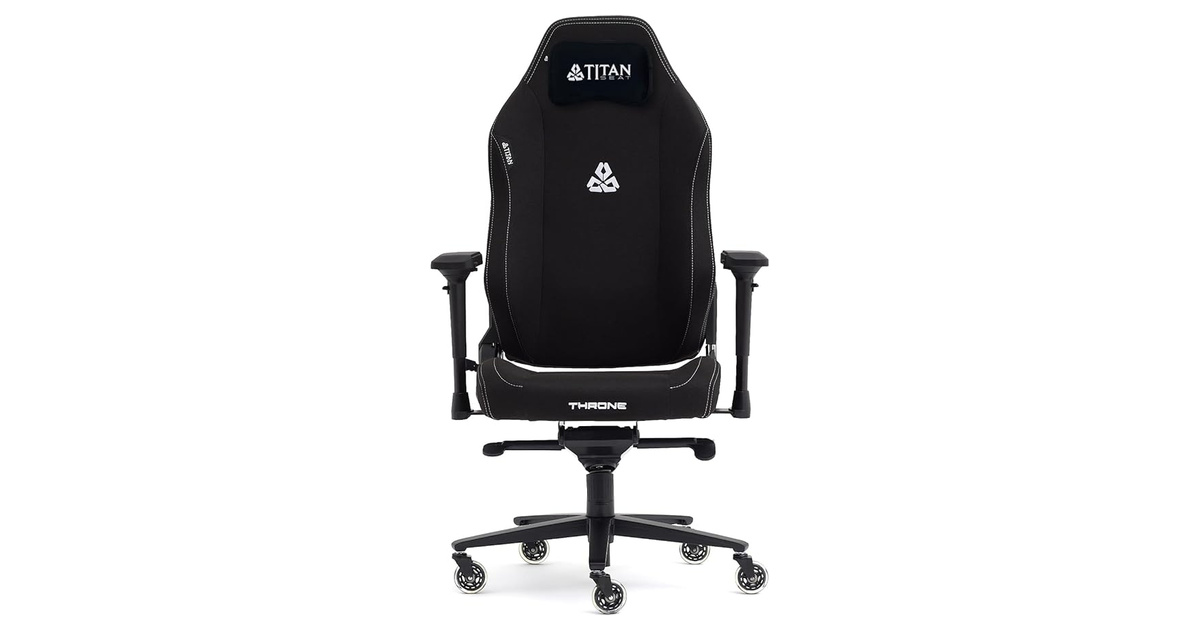 Titanseat Throne Black Kumaş Oyuncu Koltuğu