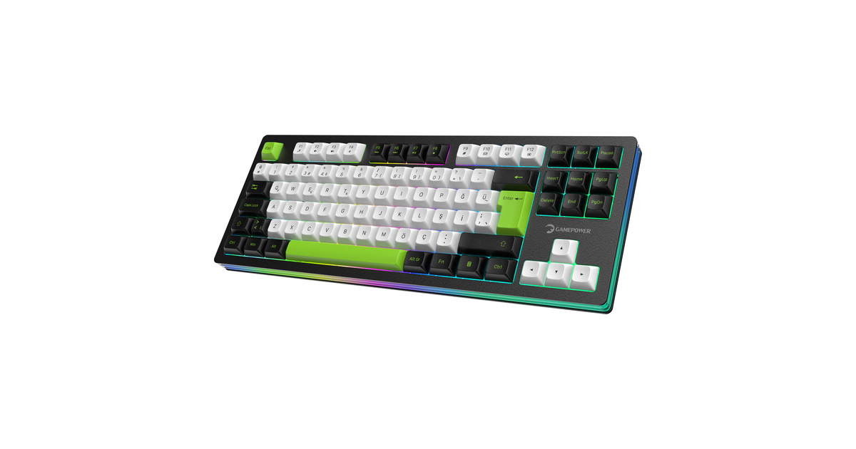 GamePower Nama RGB Mekanik Kablosuz Hot Swap Gaming Klavye