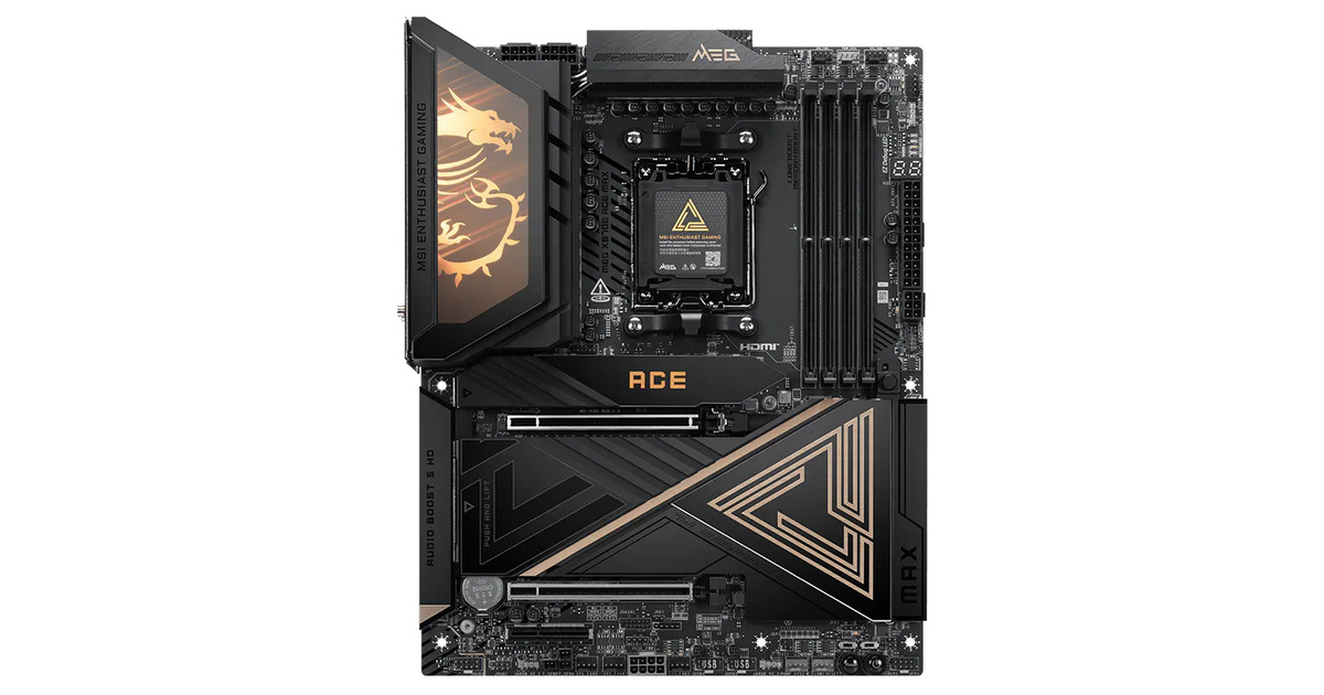 MSI MEG X870E ACE MAX WIFI7 AM5 DDR5 8400+(OC)MHz Type-C ATX