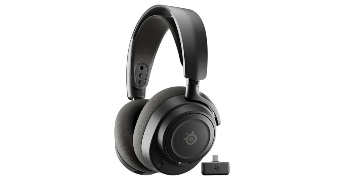 SteelSeries Arctis Nova 7 Gen 2 Kablosuz Siyah Gaming Kulaklık