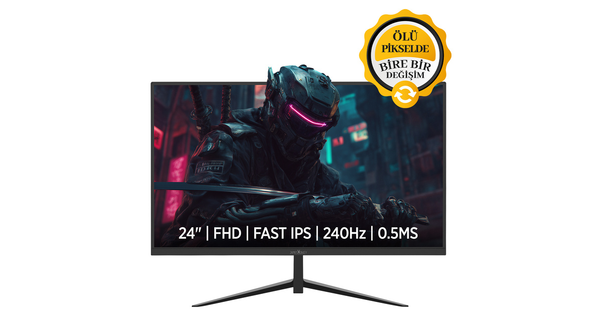 James Donkey Ravel R40 24'' 240Hz 0.5Ms Fast IPS FHD Gaming Monitör (Ölü Pikselde Anında Değişim)