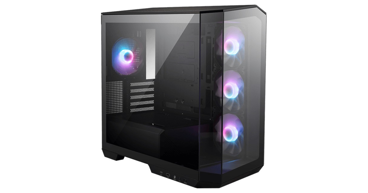 MSI MAG PANO M100R PZ B65 650W 80+ Tempered Glass ARGB USB 3.2 ATX Mid Tower Kasa