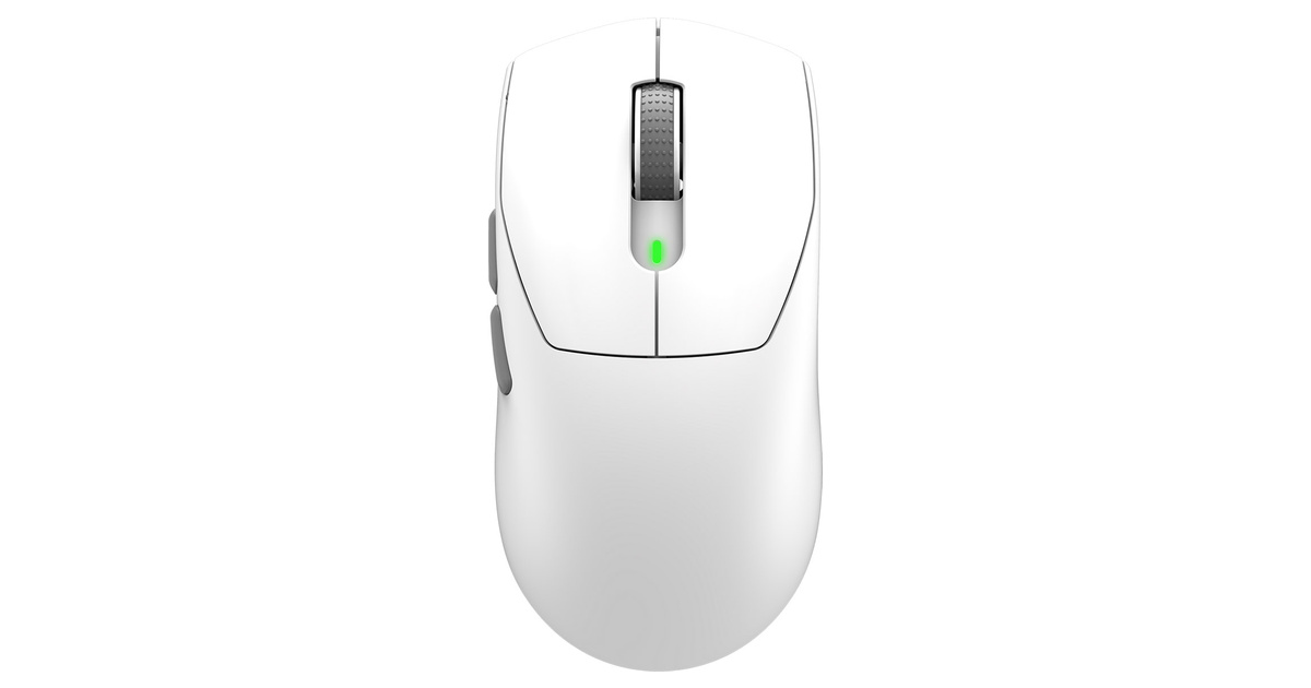 Beyaz RGB gaming mouse