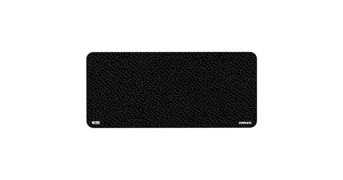Hawk Siyah Maze 90x40 Mouse Pad