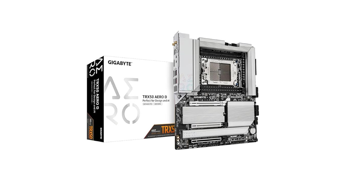 GIGABYTE TRX50 Aero D AMD STRX5 E-ATX Gaming Anakart, DDR5