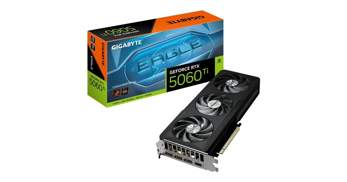 GIGABYTE GeForce RTX5060 EAGLE MAX OC GDDR7 8GB 128Bit | Ekran Kartı