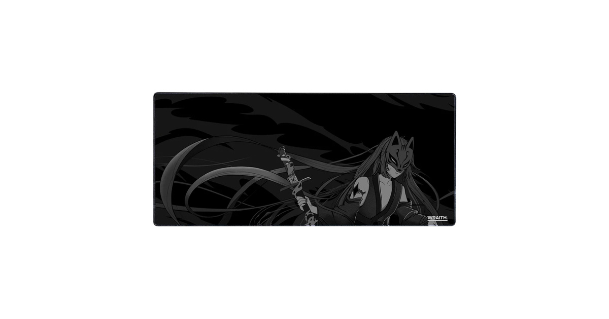 Wraith Kitsune Edition Deskmat Siyah
