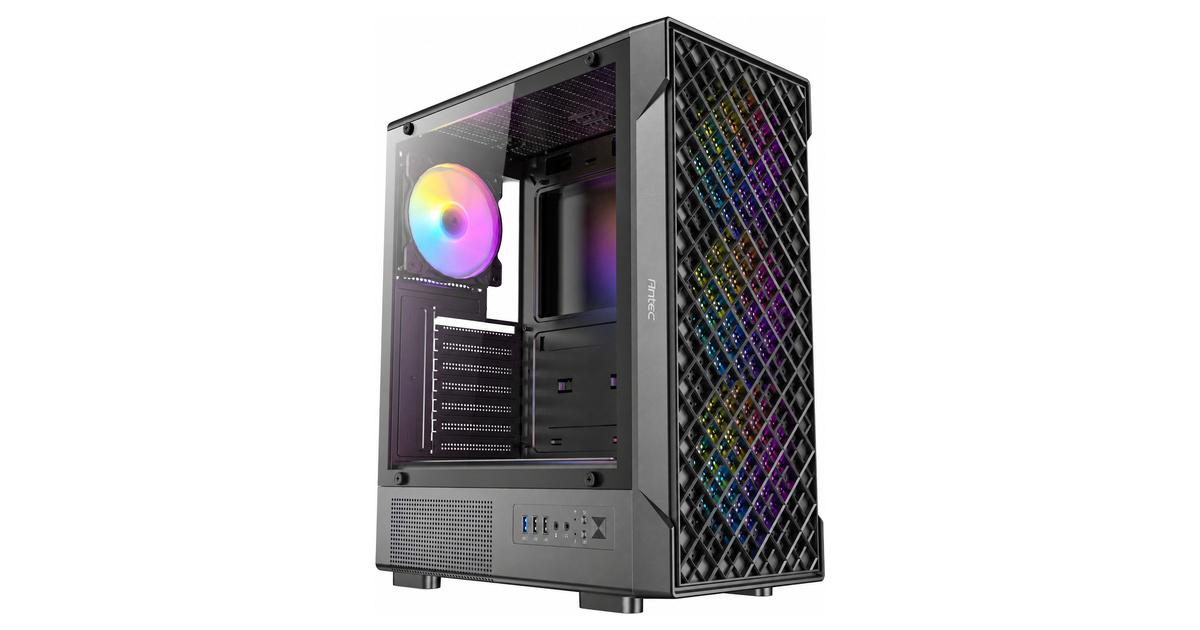 ANTEC VX320 ARGB 750W 80+ BRONZE 4xARGB Fan ATX Siyah Mid Tower Gaming (Oyuncu) Kasası