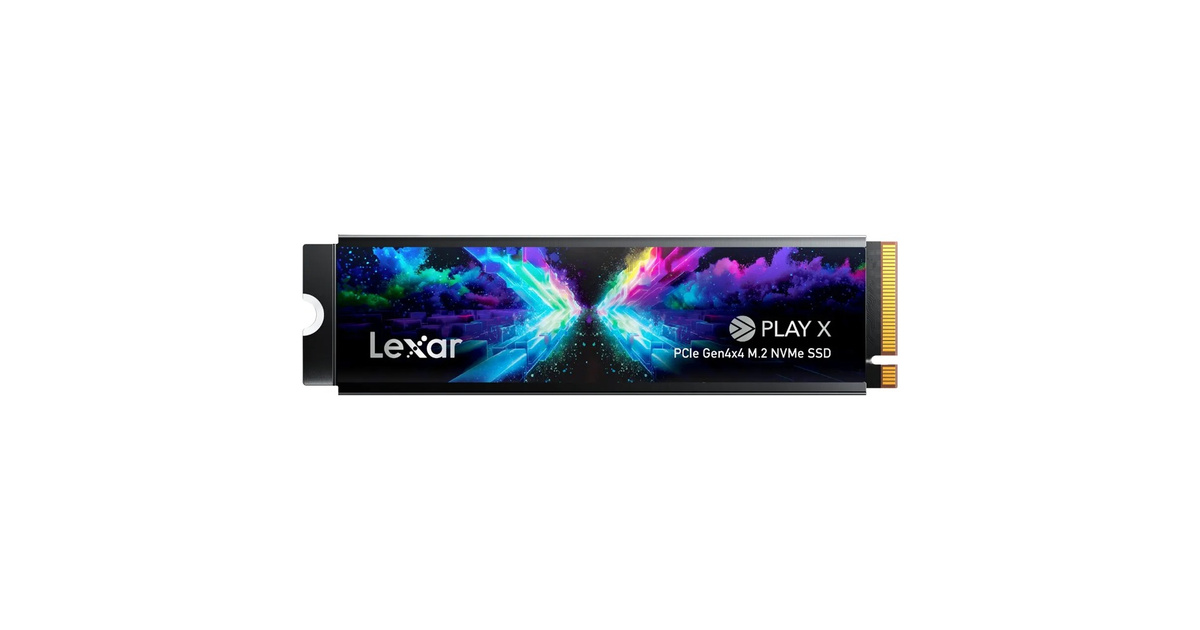 LEXAR Play X 512GB Gen4 7200/4500/sn NVMe PCIe M.2 SSD (LNMPLYX512G-RNNNG)
