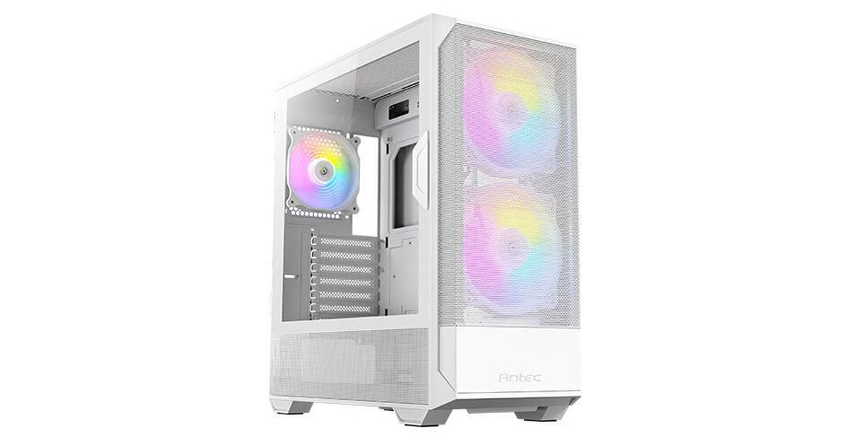 ANTEC NX416L ARGB 2x160mm + 1x120mm Fanlı Mesh ATX Type-C Beyaz Gaming Kasa