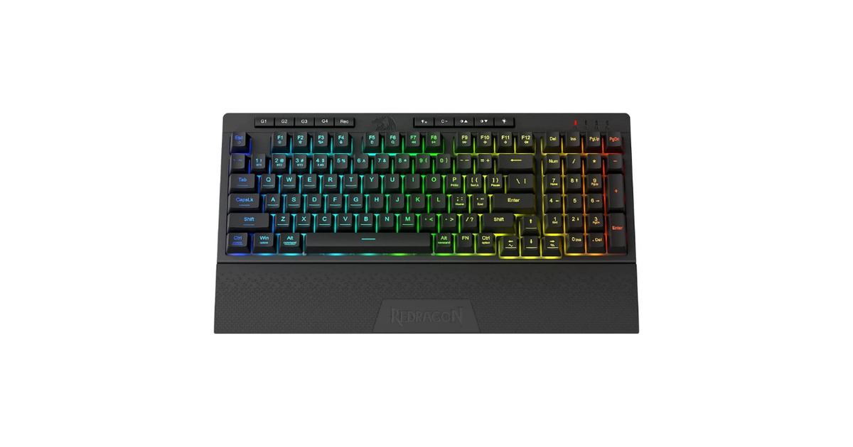 Redragon K515 Pro Shiva Rgb Kablosuz Membranlı Türkçe Oyun Klavyesi
