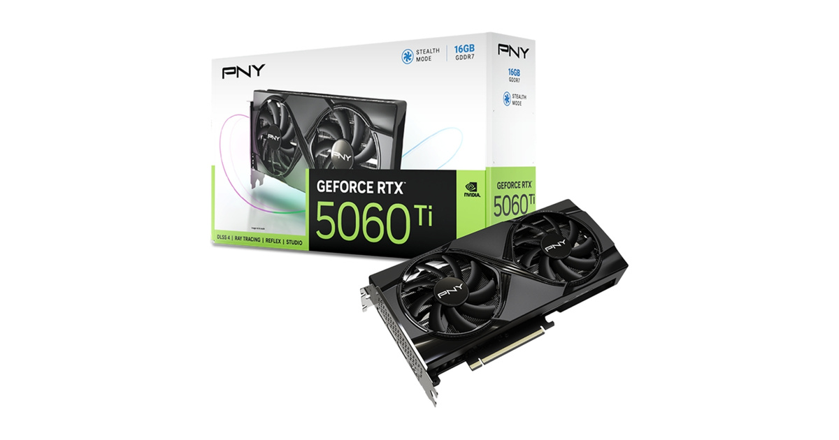PNY GeForce RTX 5060 Ti 16GB GDDR7 128Bit | Ekran Kartı
