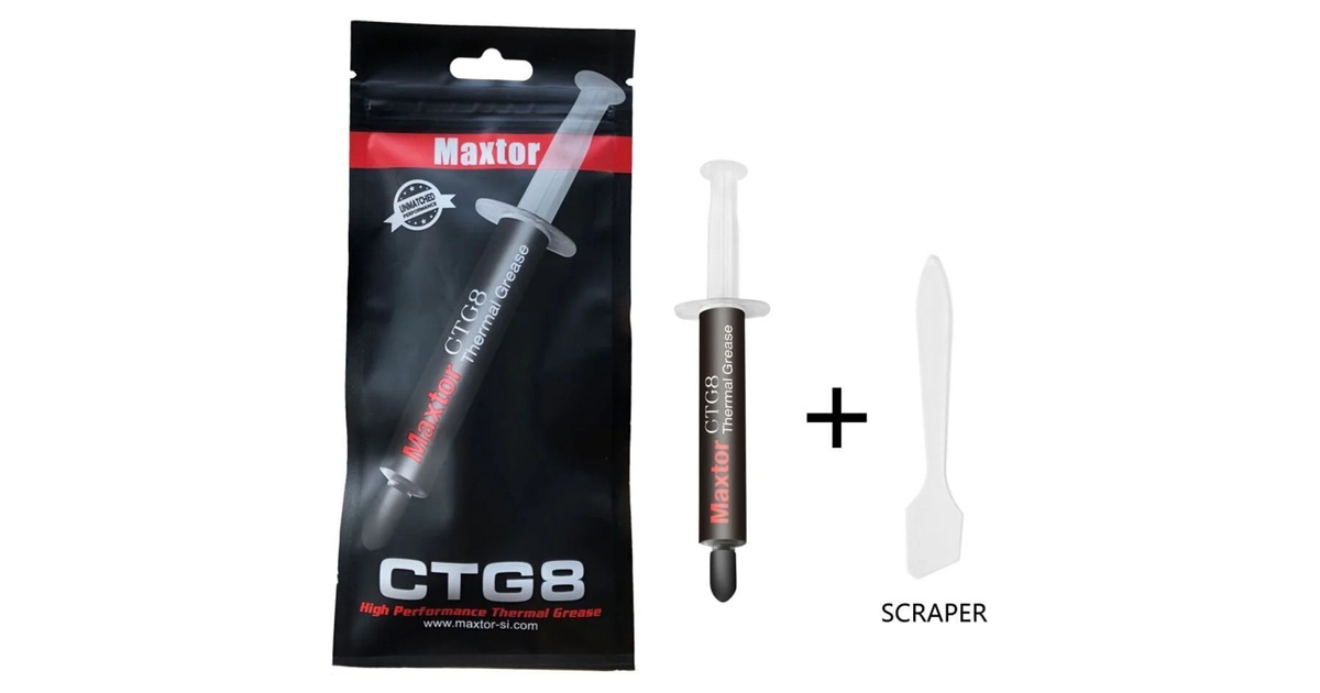 Maxtor Yüksek Performanslı CTG8 4g Termal Macun