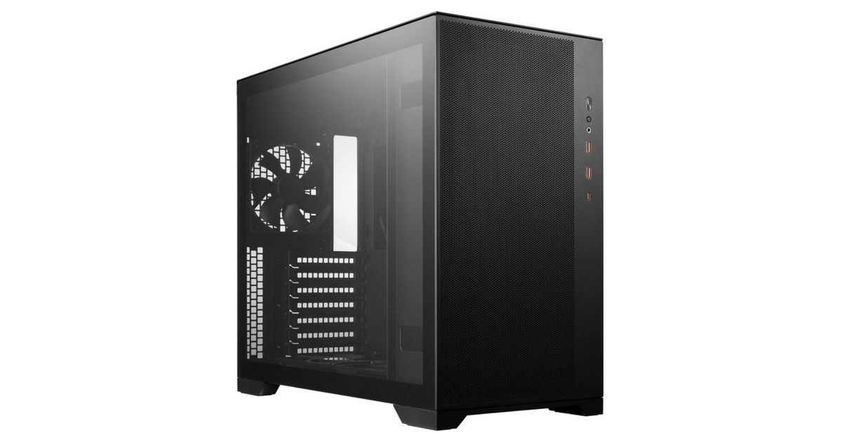 FSP CMT580B 650W 4x120mm Siyah Fan Temperli Cam ATX Mid-Tower Kasa
